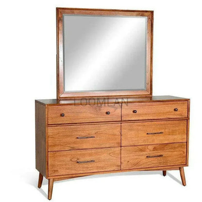 Americ Modern 6 Drawer Dresser - LOOMLAN - Sunny D - Dressers