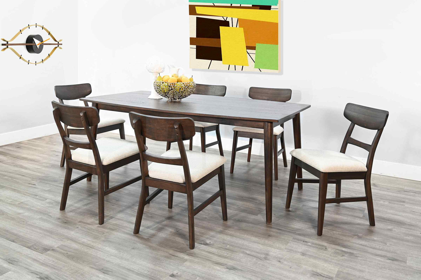 American Modern Armless Dining Chair 2PC