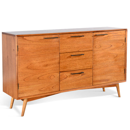 American Modern Mid-Century Wood Sideboard