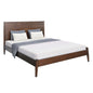 American Modern Wooden Brown Bed