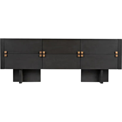 Amidala Wooden Six Drawers Sideboard