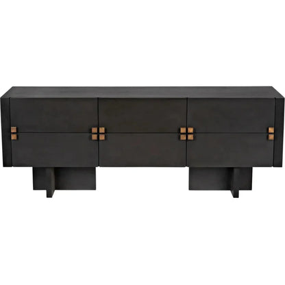 Amidala Wooden Six Drawers Sideboard