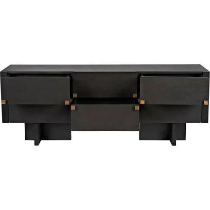 Amidala Wooden Six Drawers Sideboard