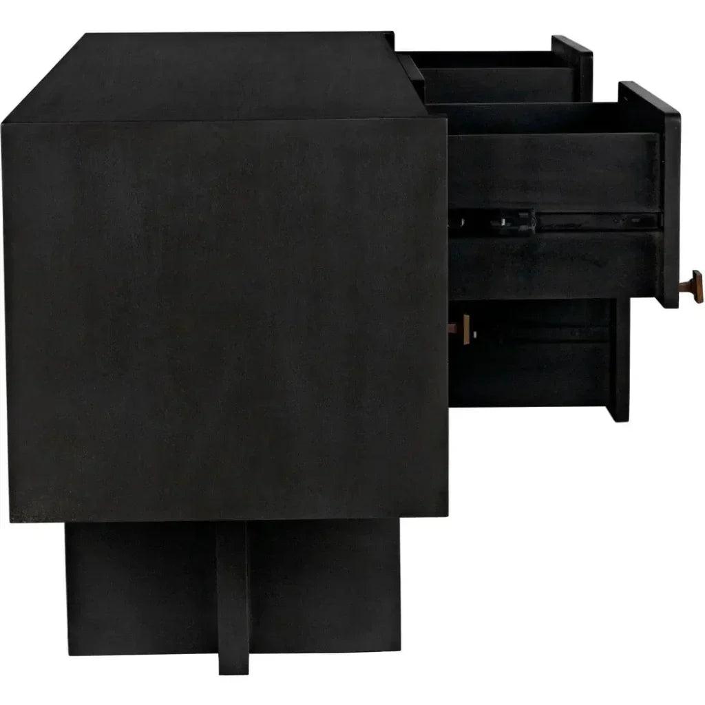 Amidala Wooden Six Drawers Sideboard