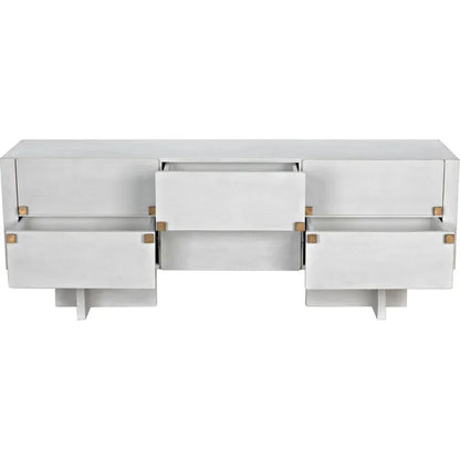 Amidala Wooden Six Drawers Sideboard