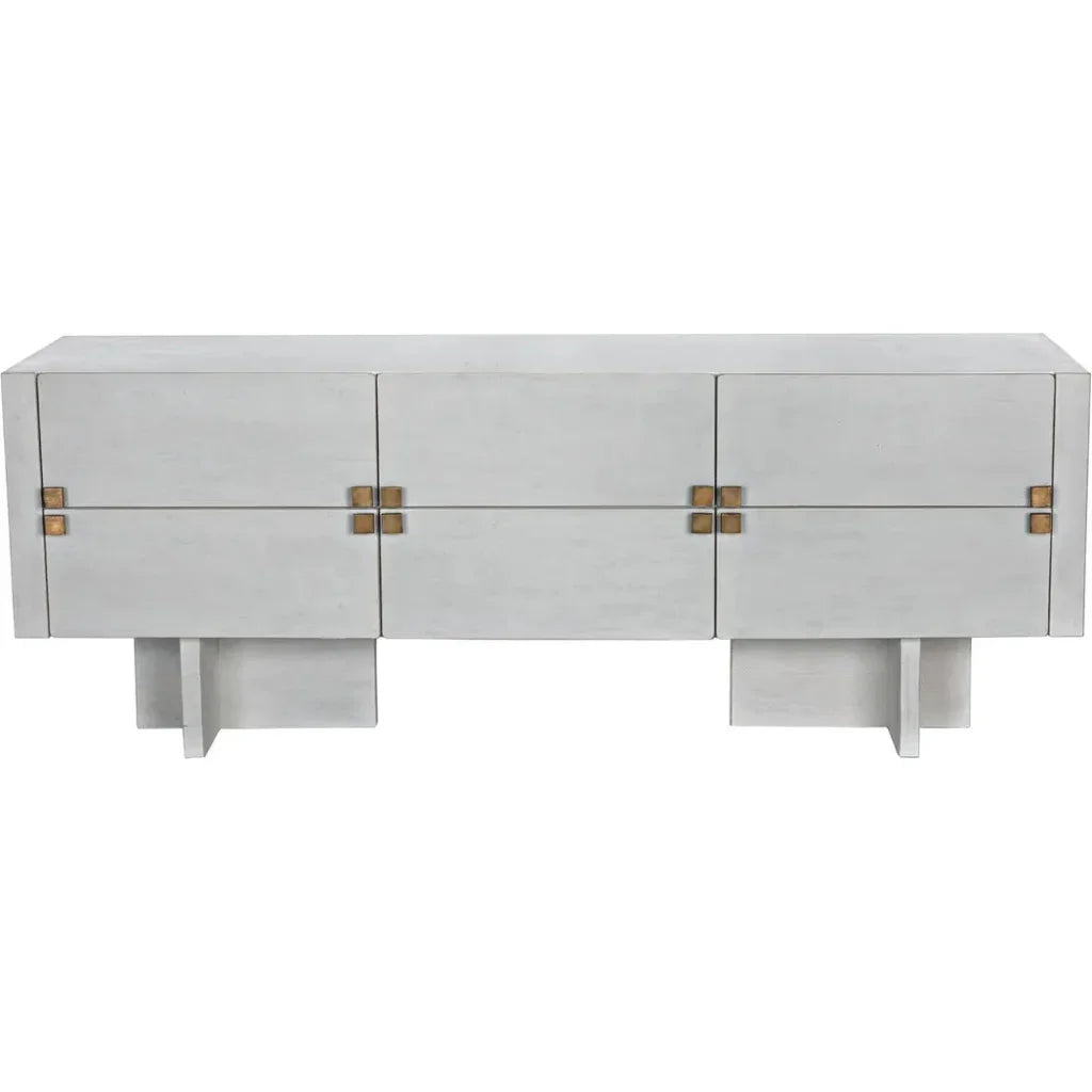 Amidala Wooden Six Drawers Sideboard