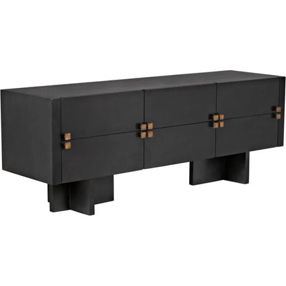 Amidala Wooden Six Drawers Sideboard