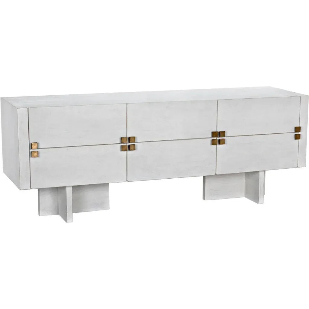 Amidala Wooden Six Drawers Sideboard