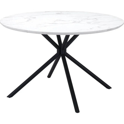 Amiens Dining Table White-Dining Tables-Zuo Modern-LOOMLAN
