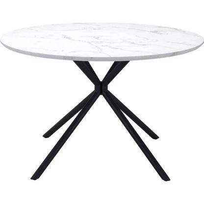Amiens Dining Table White-Dining Tables-Zuo Modern-LOOMLAN