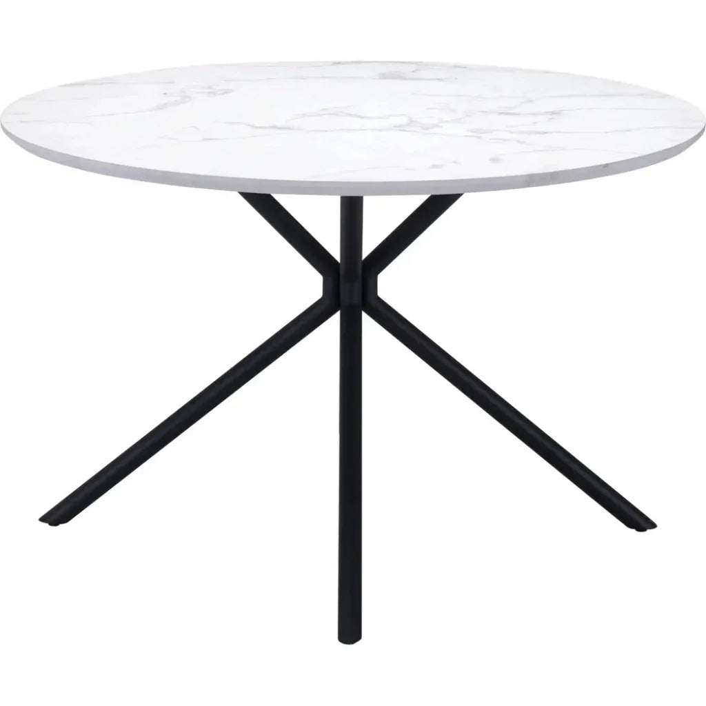 Amiens Dining Table White-Dining Tables-Zuo Modern-LOOMLAN