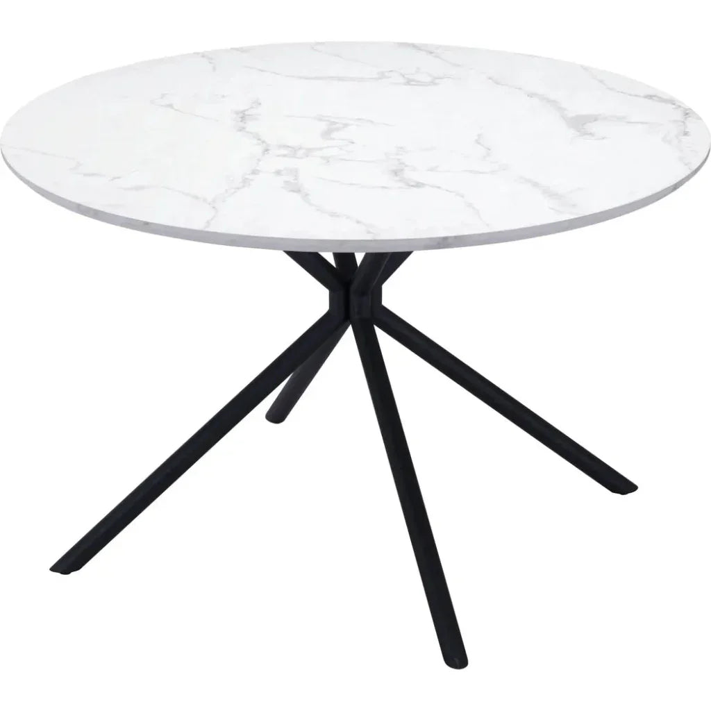 Amiens Dining Table White-Dining Tables-Zuo Modern-LOOMLAN