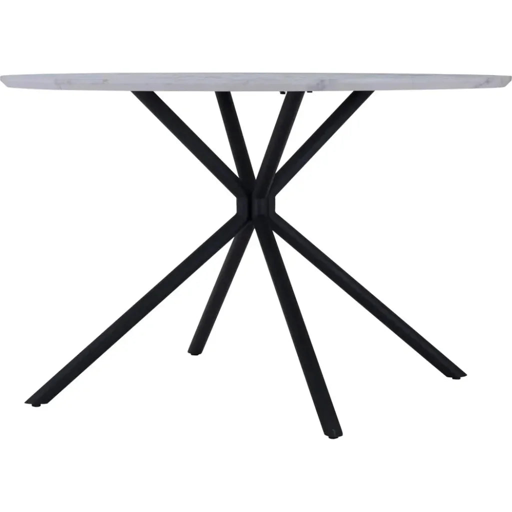 Amiens Dining Table White-Dining Tables-Zuo Modern-LOOMLAN