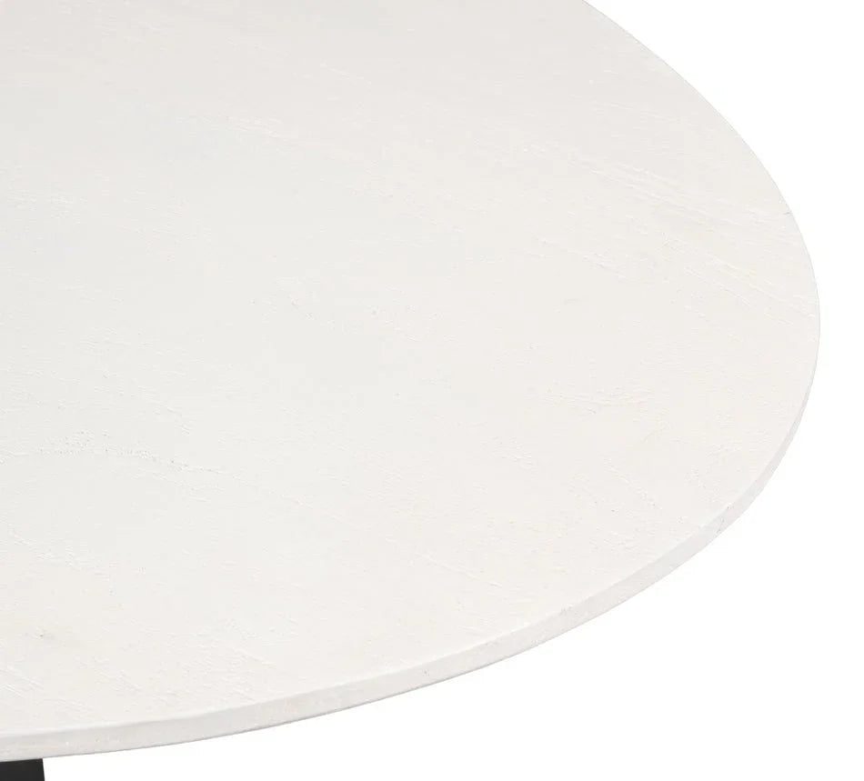 Aminah Wooden Oval Dining Table-Dining Tables-Sarreid-LOOMLAN