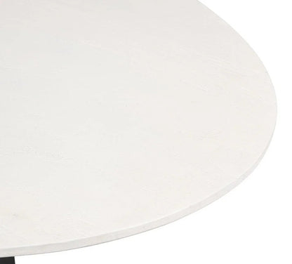 Aminah Wooden Oval Dining Table-Dining Tables-Sarreid-LOOMLAN