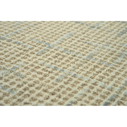 Amoy Checkered Beige Area Rugs For Living Room - LOOMLAN - LOOMLAN - Area Rugs