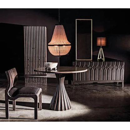 Amunet Hutch Bookcase Armoire Cabinet - LOOMLAN - Noir - Bookcases