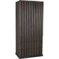 Amunet Hutch Bookcase Armoire Cabinet - LOOMLAN - Noir - Bookcases