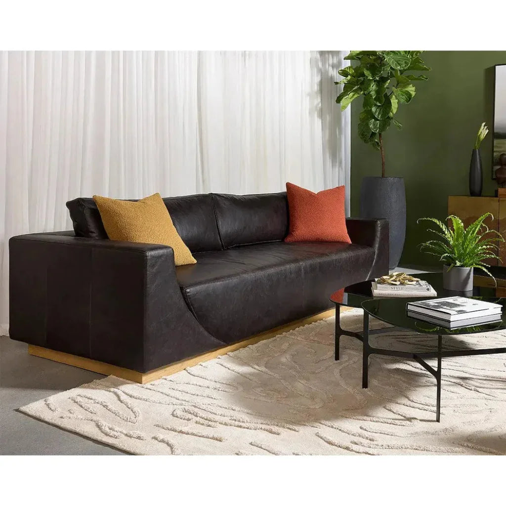 Anakin Leather Sofa - LOOMLAN - SUNPAN - Sofas & Loveseats