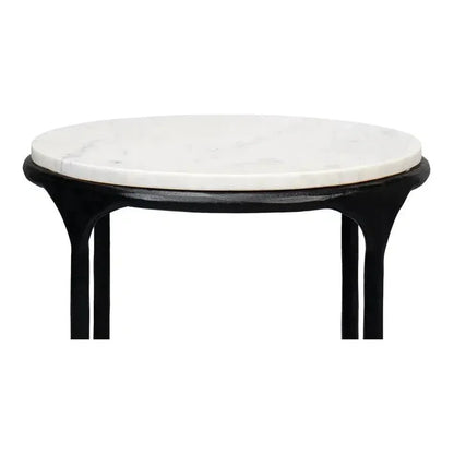 Anapa Round End Table - LOOMLAN - Sarreid - Side Tables