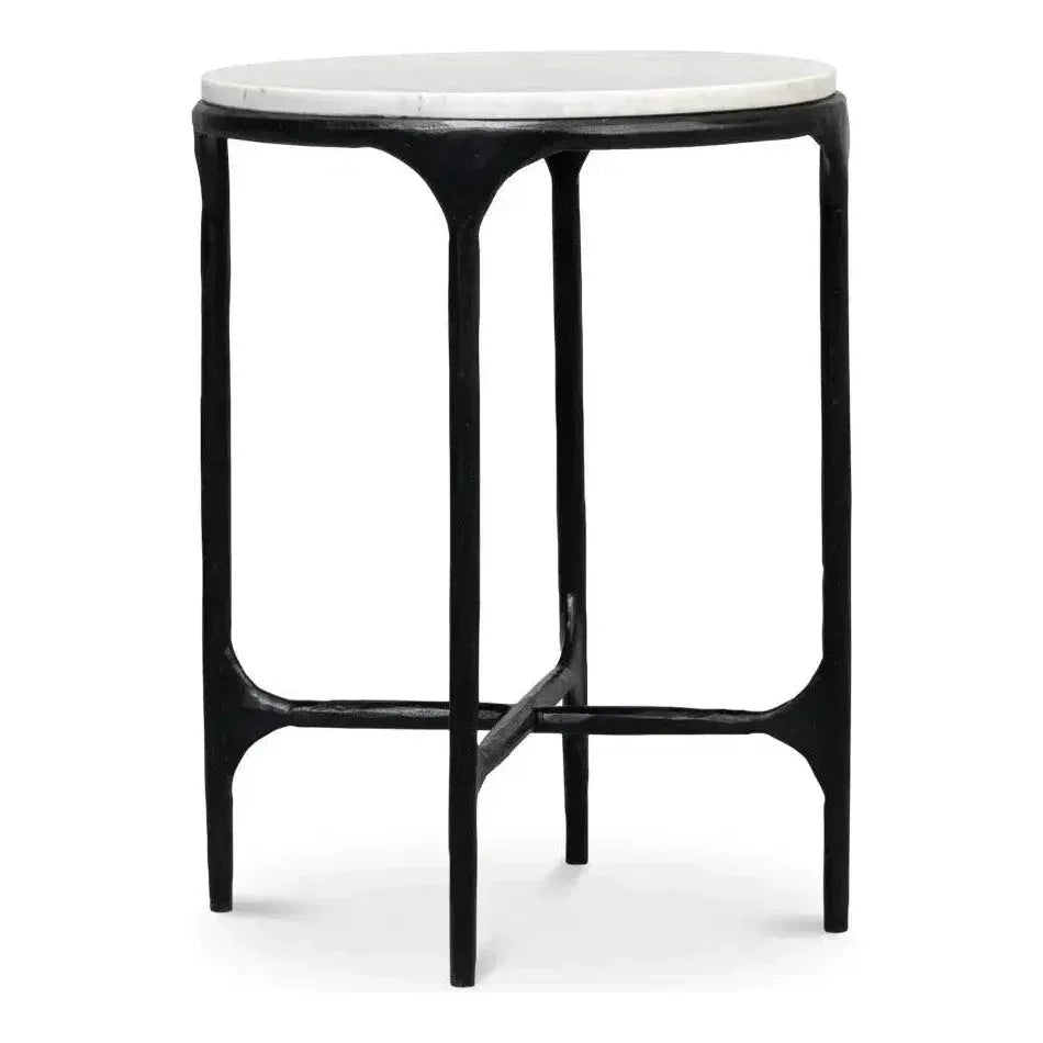 Anapa Round End Table - LOOMLAN - Sarreid - Side Tables
