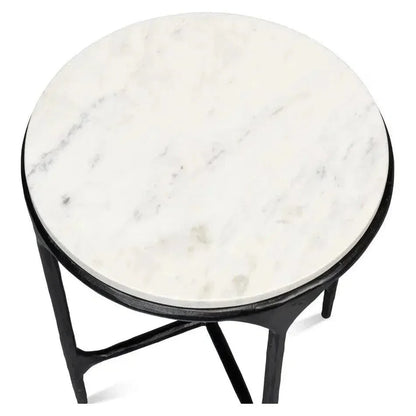 Anapa Round End Table - LOOMLAN - Sarreid - Side Tables