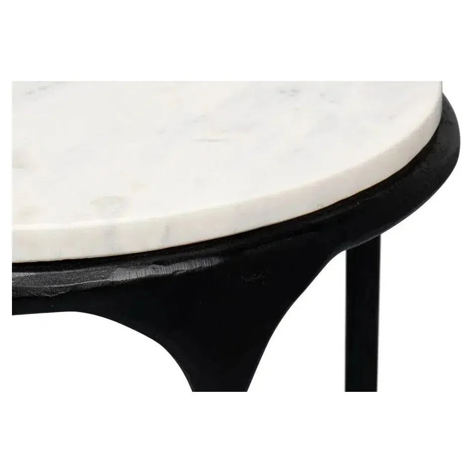 Anapa Round End Table - LOOMLAN - Sarreid - Side Tables