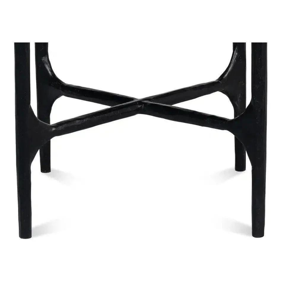 Anapa Round End Table - LOOMLAN - Sarreid - Side Tables