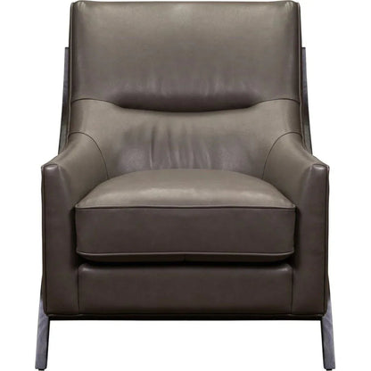 Anastasia Leather Modern Elegance Chair - LOOMLAN - Olivia + Quinn - Club Chairs
