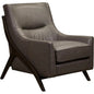 Anastasia Leather Modern Elegance Chair - LOOMLAN - Olivia + Quinn - Club Chairs