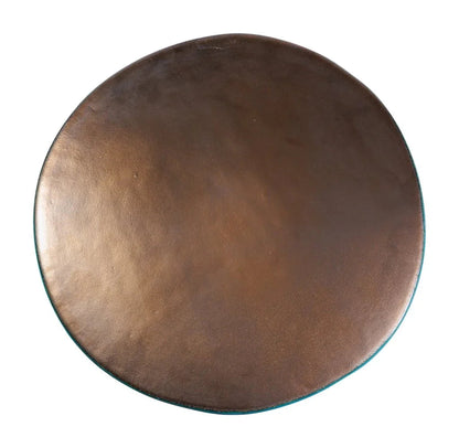 Ancaris Ring Handcrafted Ceramic Patio Accent Table - LOOMLAN - Seasonal Living - Outdoor Side Tables