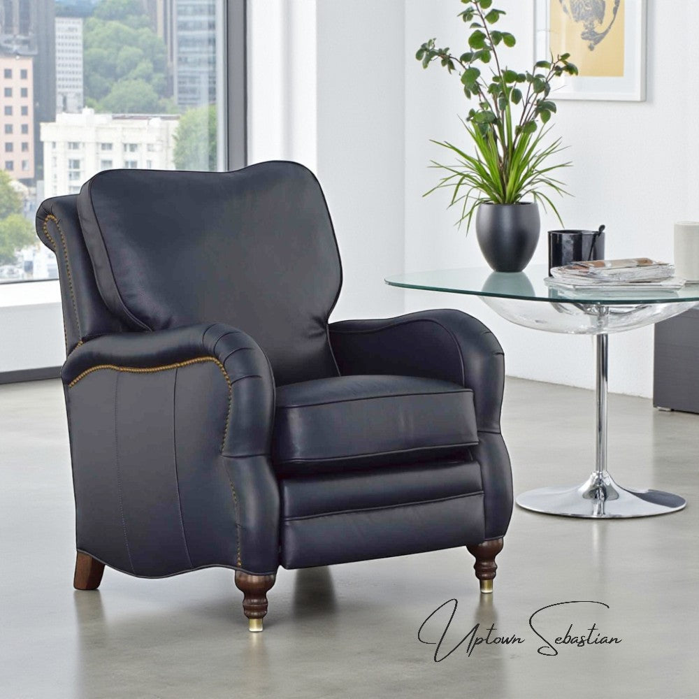 Anchor Leather Power Push Button Recliner