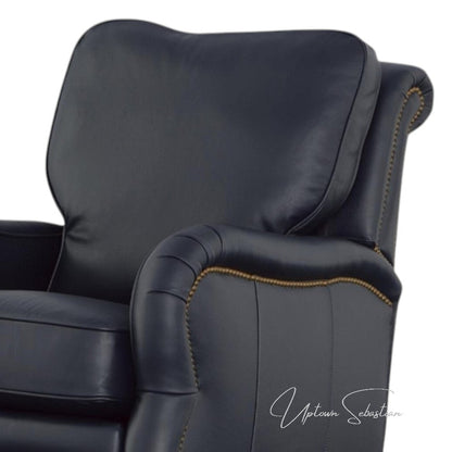 Anchor Leather Power Push Button Recliner