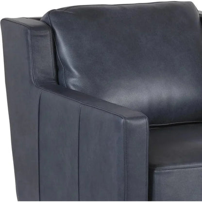 Anders Leather Club Chair Handcrafted - LOOMLAN - One For Victory - Club Chairs