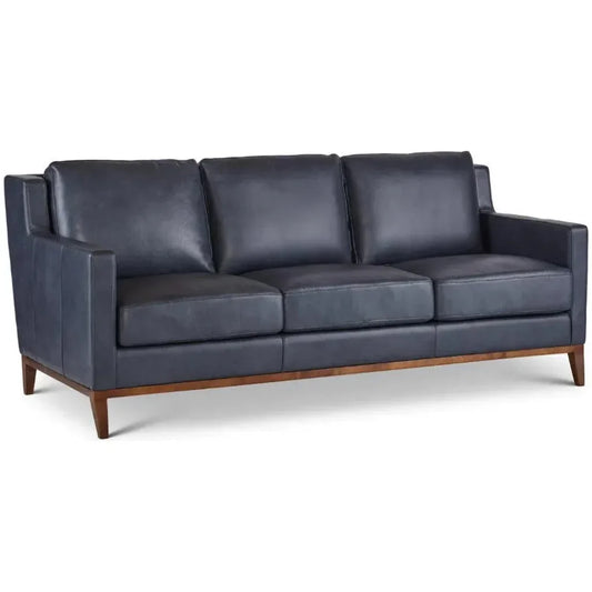 Anders Leather Sofa Hand & Made to Order - LOOMLAN - One For Victory - Sofas & Loveseats