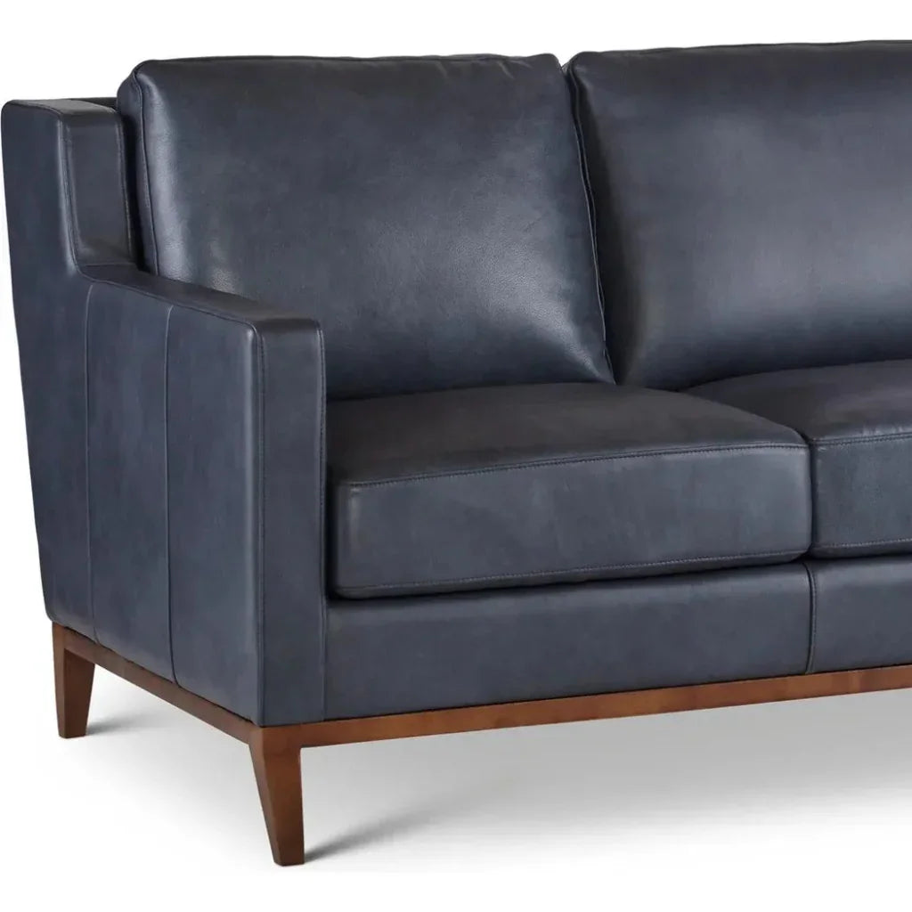 Anders Leather Sofa Hand & Made to Order - LOOMLAN - One For Victory - Sofas & Loveseats