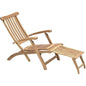Anders Teak Folding Outdoor Deck Chair-Outdoor Lounge Chairs-HiTeak-LOOMLAN
