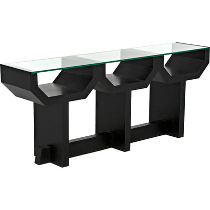 Ando Console Sofa Table - LOOMLAN - Noir - Console Tables