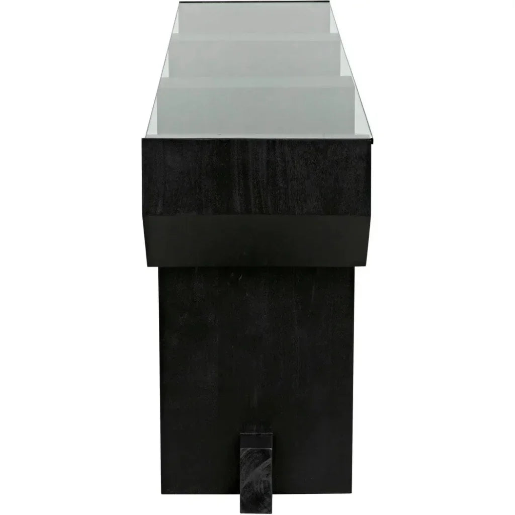 Ando Console Sofa Table - LOOMLAN - Noir - Console Tables