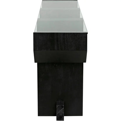 Ando Console Sofa Table - LOOMLAN - Noir - Console Tables