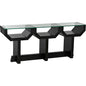 Ando Console Sofa Table - LOOMLAN - Noir - Console Tables