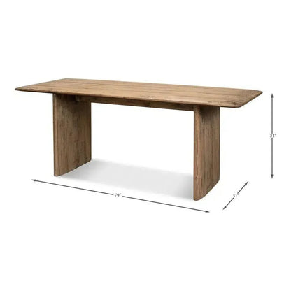 Andre Dining Table Seats Upto 8 People-Dining Tables-Sarreid-LOOMLAN