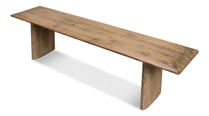 Andre Natural Wooden Bedroom Bench - LOOMLAN - Sarreid - Bedroom Benches