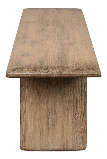 Andre Natural Wooden Bedroom Bench - LOOMLAN - Sarreid - Bedroom Benches