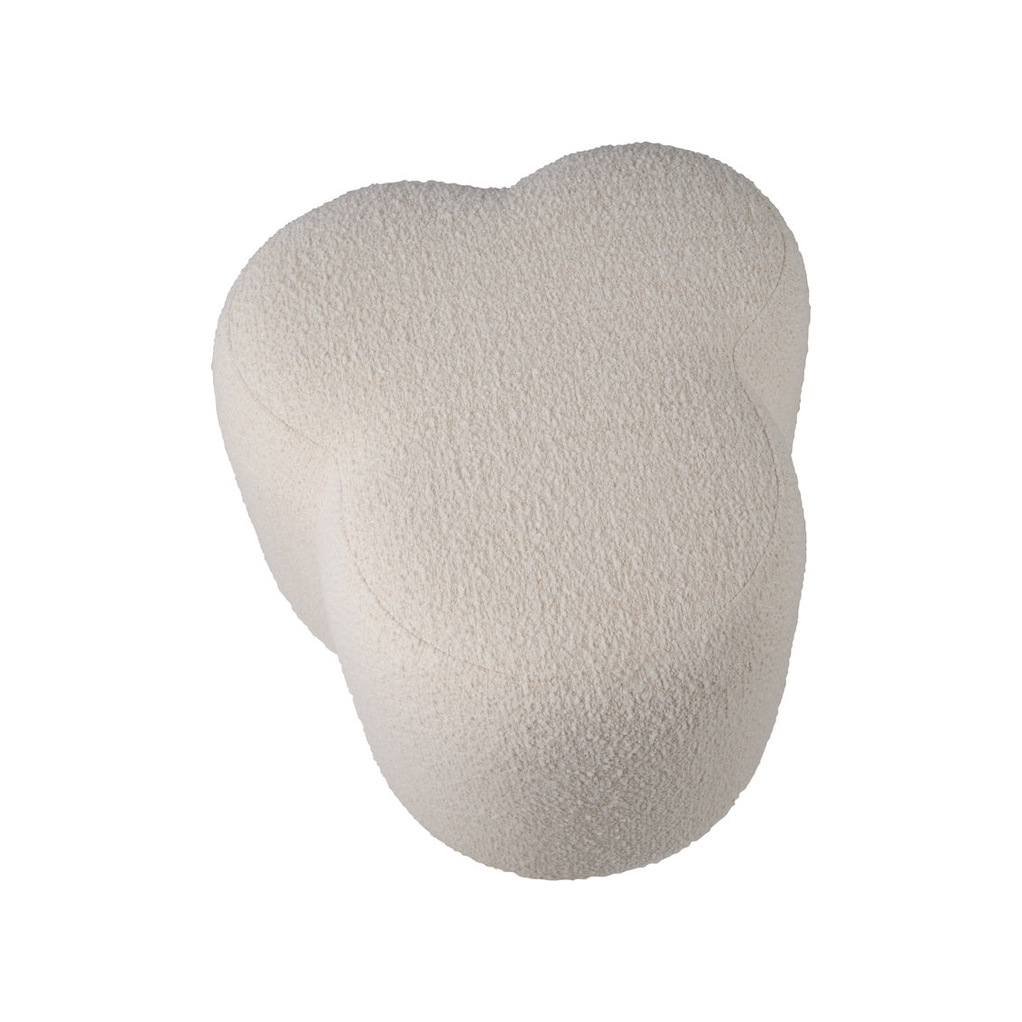 Andrea Blue Velvet Fabric Ottoman-Ottomans-Wildwood-LOOMLAN