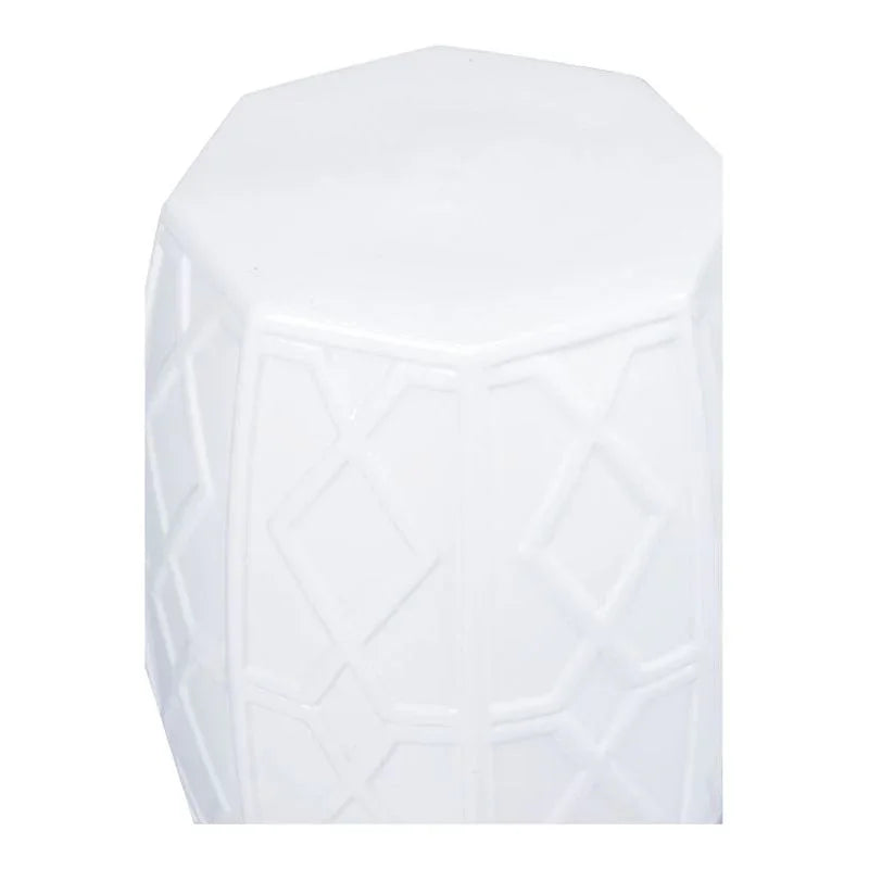 Andreu Ceramic Outdoor Garden Stool-Garden Stools-Chelsea House-LOOMLAN