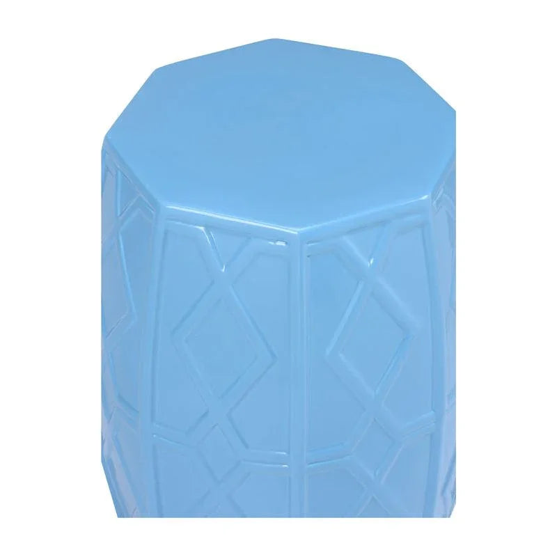 Andreu Ceramic Outdoor Garden Stool-Garden Stools-Chelsea House-LOOMLAN