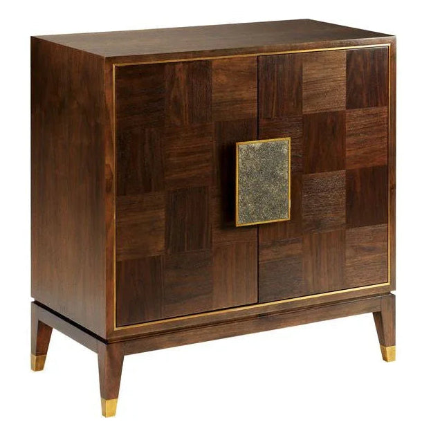 Andros Black Walnut Finished Wood Cabinet - LOOMLAN - Wildwood - Accent Cabinets