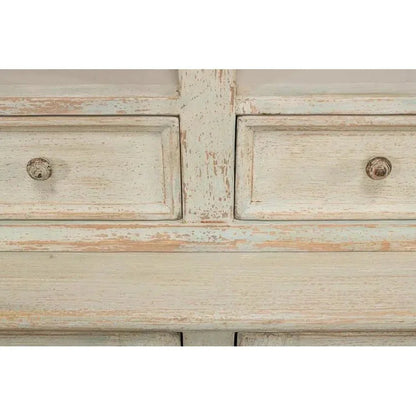 Angelique Bookcase With Cabinets and Drawers - LOOMLAN - Sarreid - Bookcases