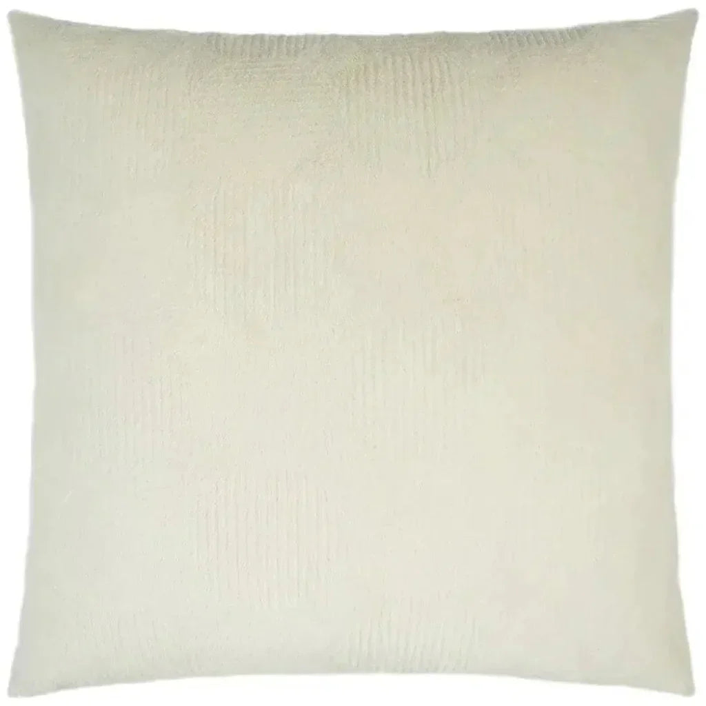 Angelou Solid Faux Fur Large Throw Pillow Insert - LOOMLAN - D.V. Kap - Throw Pillows